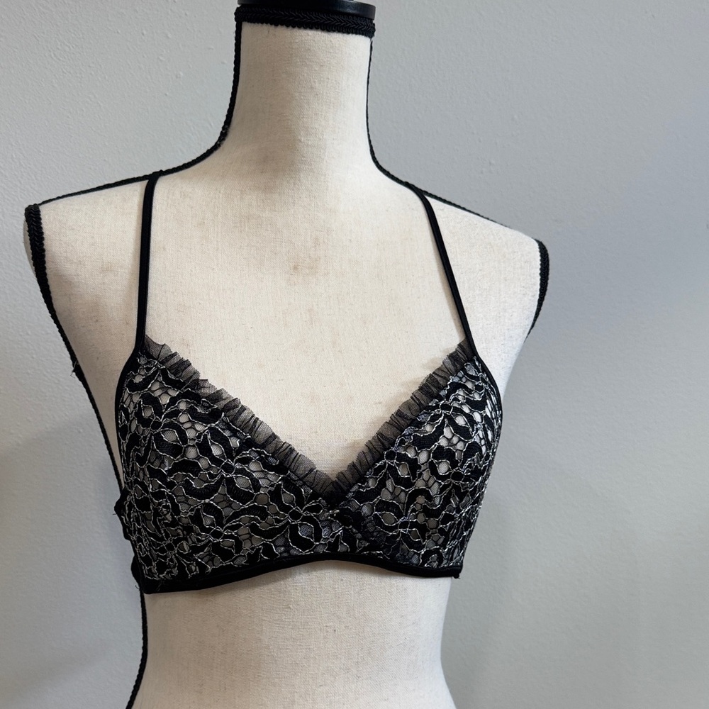 Victoria's Secret Black Lace Bralette